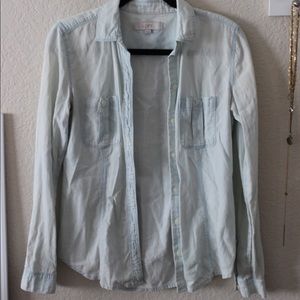 Light Denim Button Up